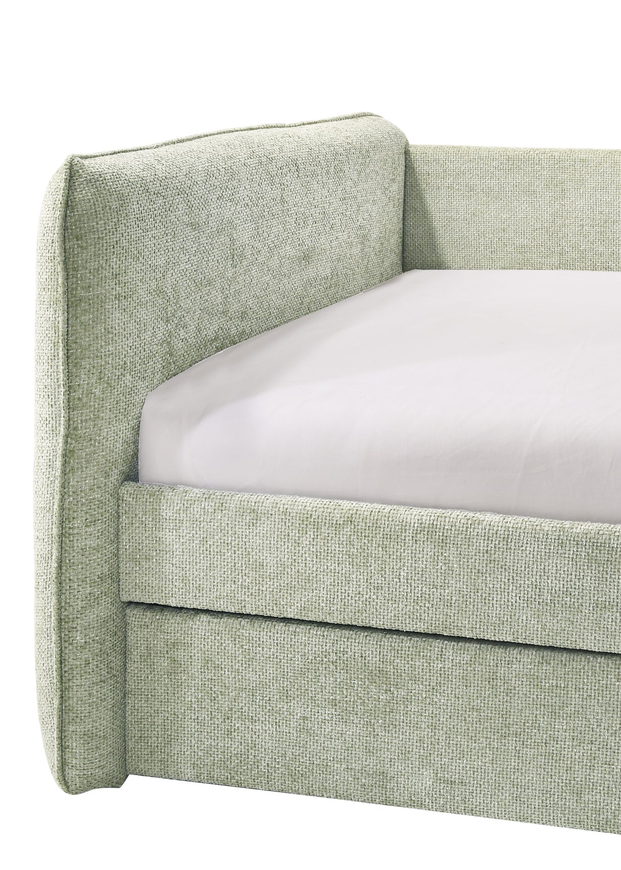 Philipa Light Green Daybed with Trundle from Crown Mark - Luna Furniture