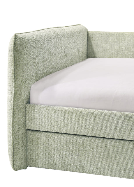 Philipa Light Green Daybed with Trundle from Crown Mark - Luna Furniture