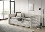 Brielle Dove Daybed with Trundle from Crown Mark - Luna Furniture