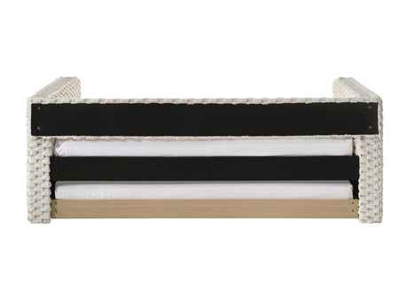 Brielle Dove Daybed with Trundle from Crown Mark - Luna Furniture