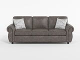 Pinnacle Pewter Sofa from Homelegance - Luna Furniture