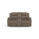 Bastrop Black Reclining Sofa from Homelegance - Luna Furniture