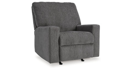 Rannis Pewter Twin Sofa Sleeper and Recliner from Ashley - Luna Furniture