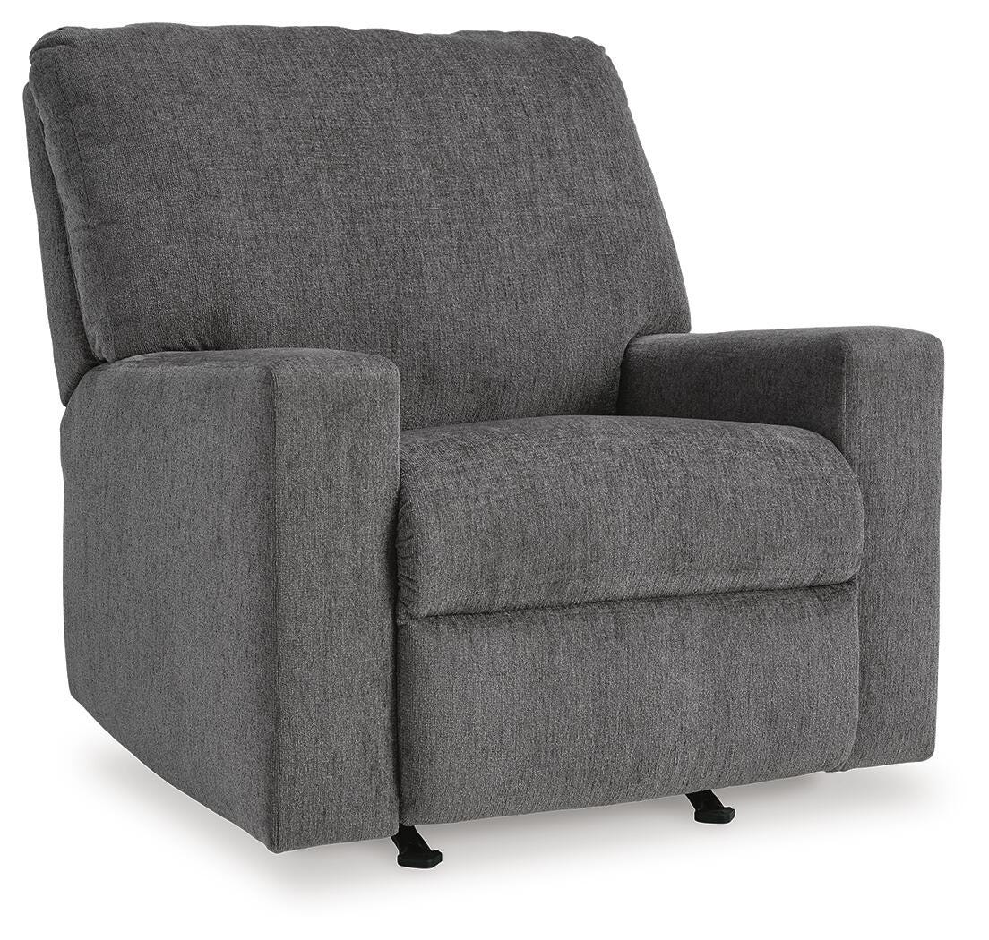 Rannis Pewter Full Sofa Sleeper and Recliner from Ashley Furniture - Luna Furniture