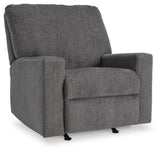 Rannis Pewter Full Sofa Sleeper and Recliner from Ashley Furniture - Luna Furniture