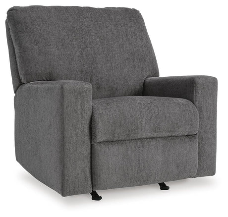 Rannis Pewter Full Sofa Sleeper and Recliner from Ashley Furniture - Luna Furniture