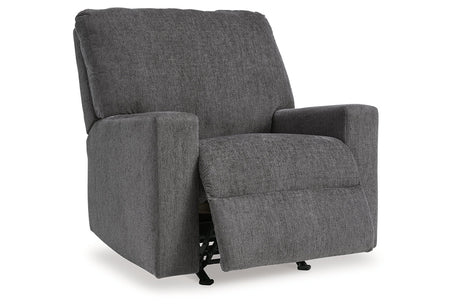 Rannis Pewter Full Sofa Sleeper and Recliner from Ashley - Luna Furniture