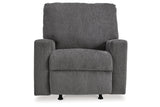 Rannis Pewter Full Sofa Sleeper and Recliner from Ashley - Luna Furniture
