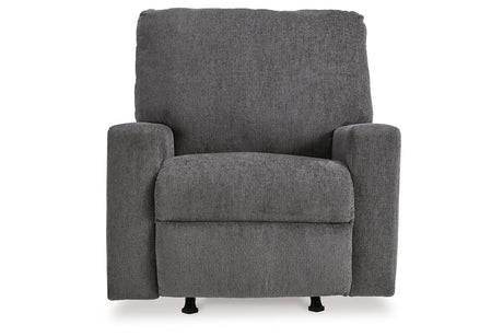 Rannis Pewter Full Sofa Sleeper and Recliner from Ashley - Luna Furniture