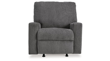 Rannis Pewter Twin Sofa Sleeper and Recliner from Ashley - Luna Furniture