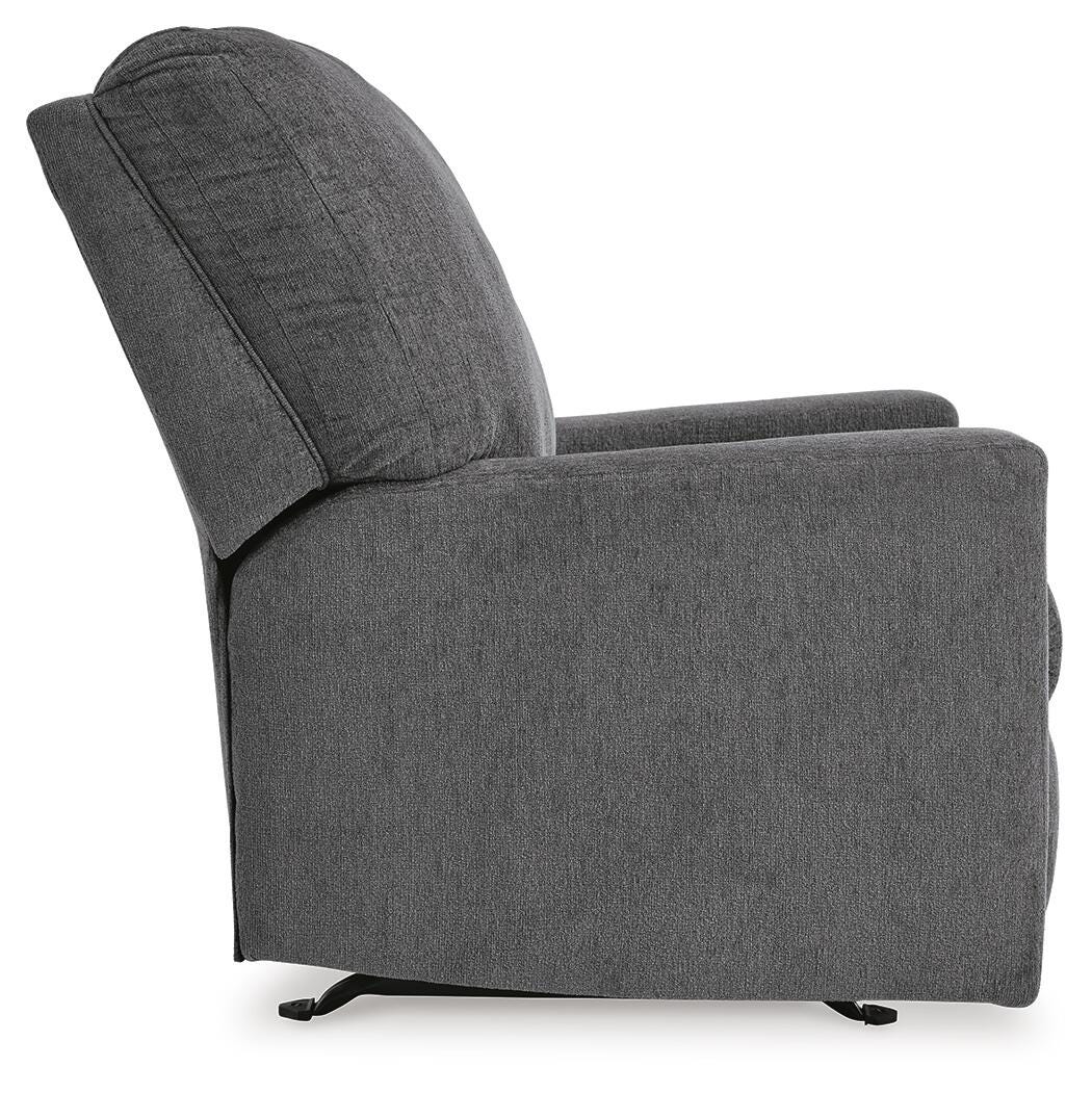 Rannis Pewter Full Sofa Sleeper and Recliner from Ashley Furniture - Luna Furniture