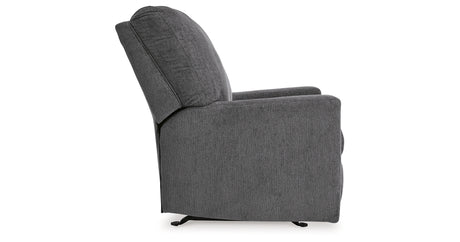 Rannis Pewter Twin Sofa Sleeper and Recliner from Ashley - Luna Furniture