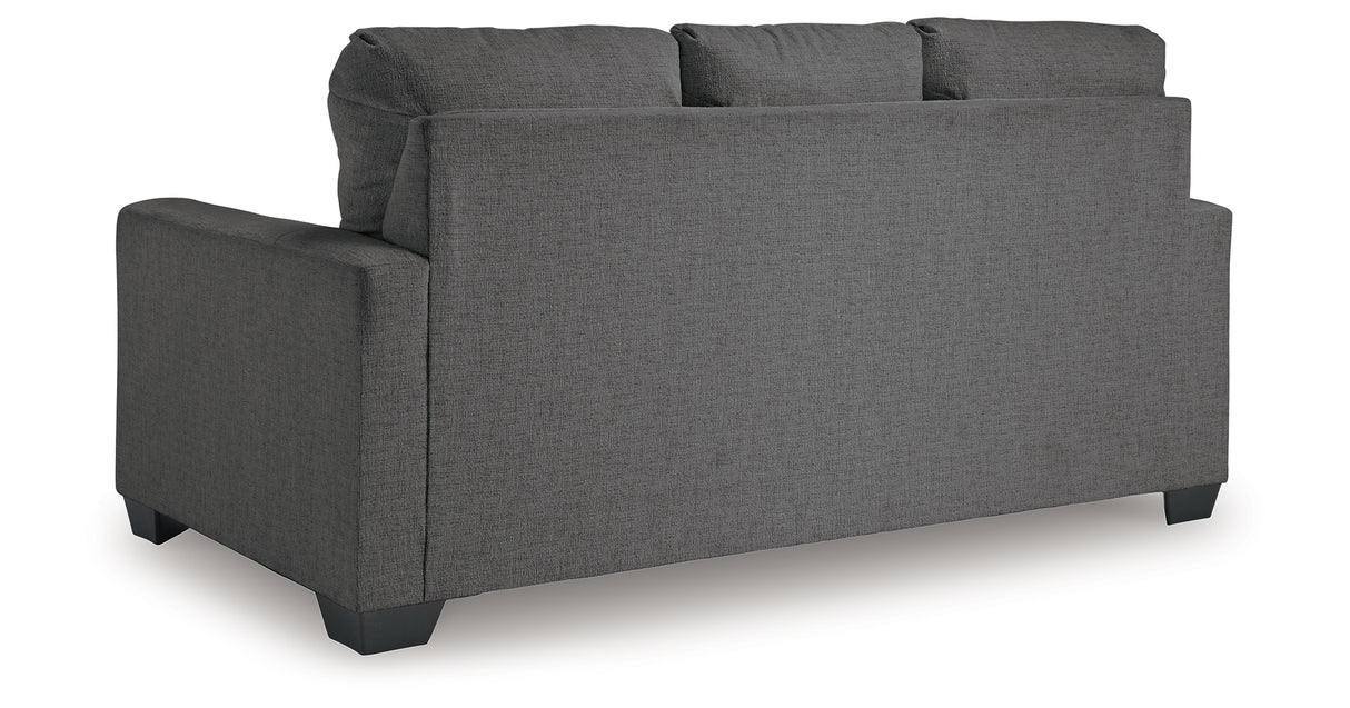 Rannis Pewter Full Sofa Sleeper and Recliner from Ashley Furniture - Luna Furniture