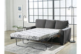 Rannis Pewter Full Sofa Sleeper and Recliner from Ashley - Luna Furniture