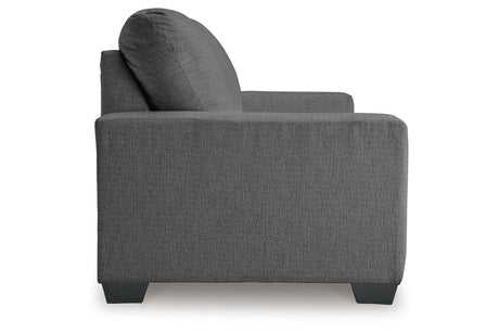 Rannis Pewter Full Sofa Sleeper and Recliner from Ashley - Luna Furniture