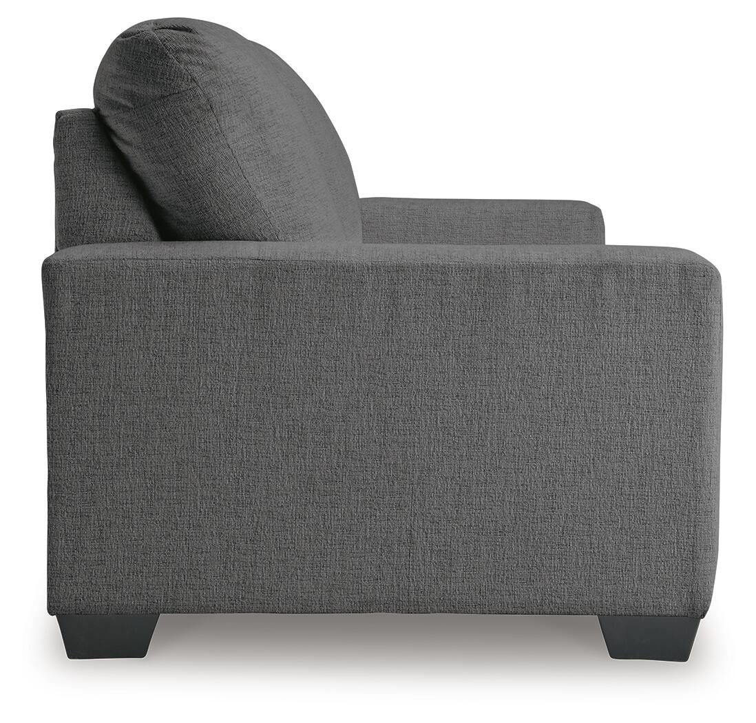 Rannis Pewter Full Sofa Sleeper and Recliner from Ashley Furniture - Luna Furniture