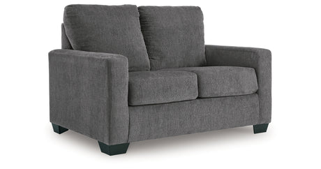 Rannis Pewter Twin Sofa Sleeper and Recliner from Ashley - Luna Furniture