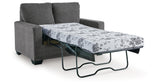Rannis Pewter Twin Sofa Sleeper from Ashley - Luna Furniture