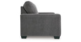 Rannis Pewter Twin Sofa Sleeper and Recliner from Ashley Furniture - Luna Furniture