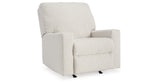 Rannis Snow Twin Sofa Sleeper and Recliner from Ashley - Luna Furniture