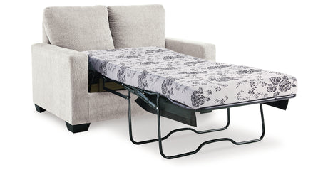 Rannis Snow Twin Sofa Sleeper and Recliner from Ashley Furniture - Luna Furniture