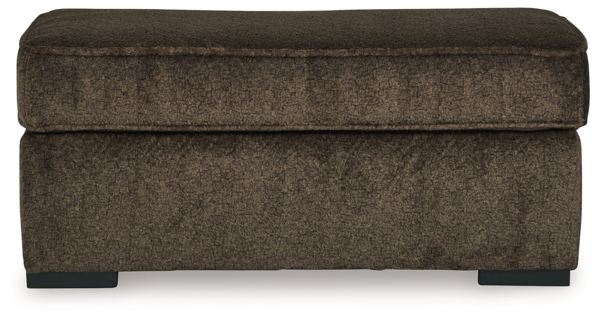 Aylesworth Chocolate Sofa, Loveseat, Chair and Ottoman from Ashley - Luna Furniture