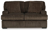Aylesworth Chocolate Sofa, Loveseat, Chair and Ottoman from Ashley - Luna Furniture