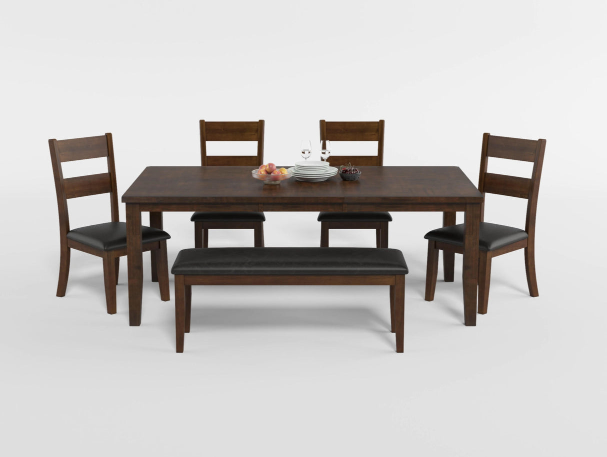 Mantello Cherry Extendable Dining Table from Homelegance - Luna Furniture