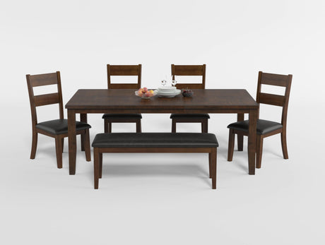 Mantello Cherry Extendable Dining Table from Homelegance - Luna Furniture