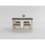 Timbre Whitewash Counter Height Chair, Set of 2 from Homelegance - Luna Furniture