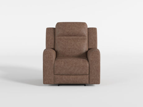 Hearth Brown Reclining Chair from Homelegance - Luna Furniture