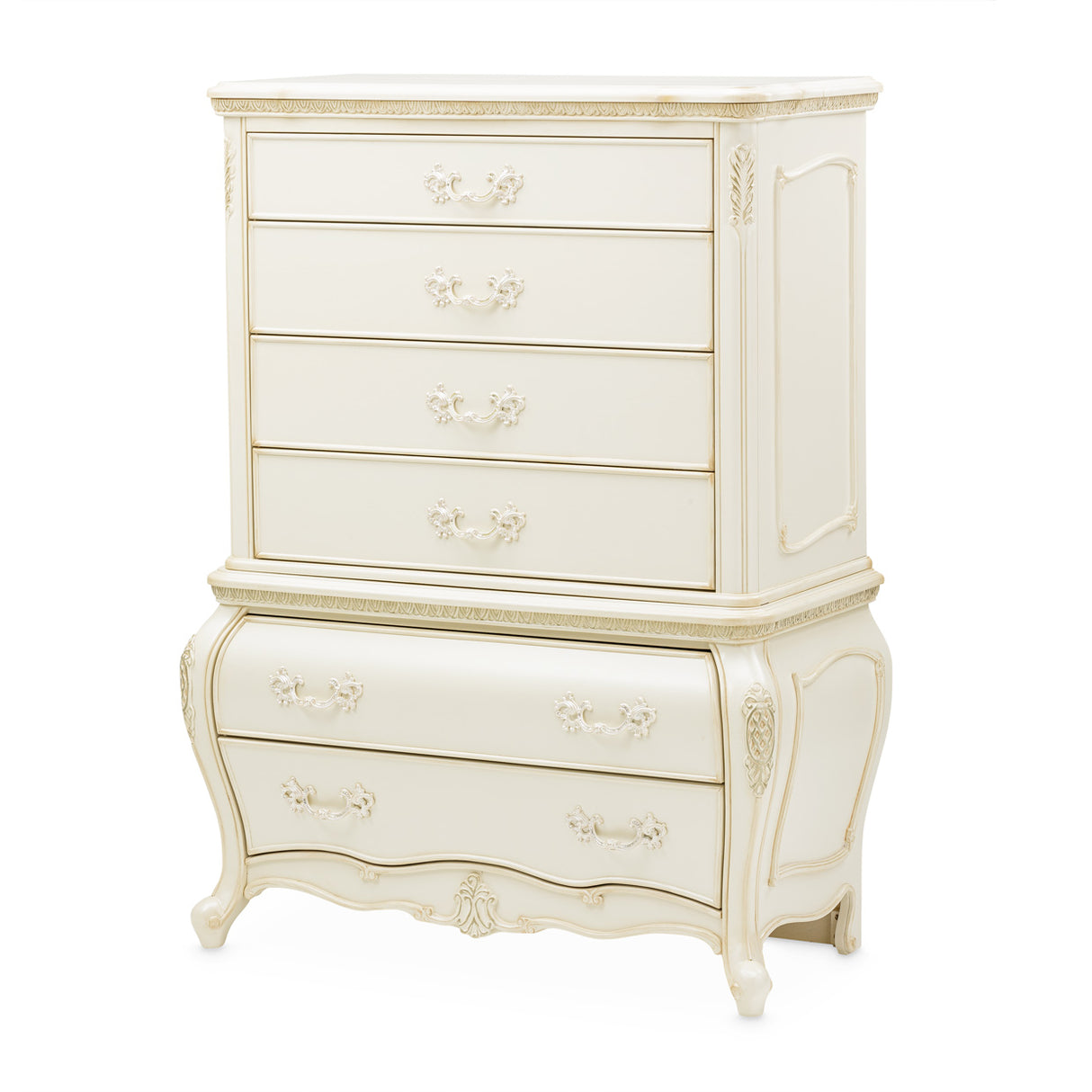 Lavelle-classic Pearl Classic Pearl 6-drawer Chest from Michael Amini - Luna Furniture