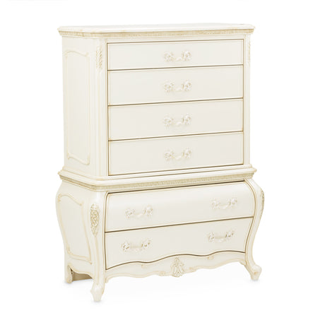 Lavelle-classic Pearl Classic Pearl 6-drawer Chest from Michael Amini - Luna Furniture