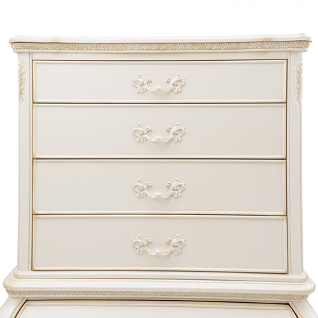 Lavelle-classic Pearl Classic Pearl 6-drawer Chest from Michael Amini - Luna Furniture