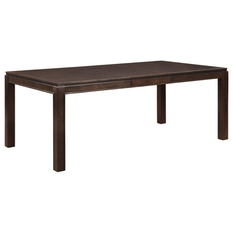 Kavanaugh Dark Brown 5-Piece 78" Extendable Dining Table from Homelegance - Luna Furniture