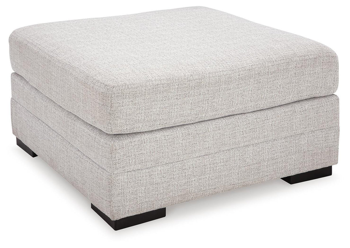 Koralynn Stone Oversized Accent Ottoman from Ashley Furniture - Luna Furniture