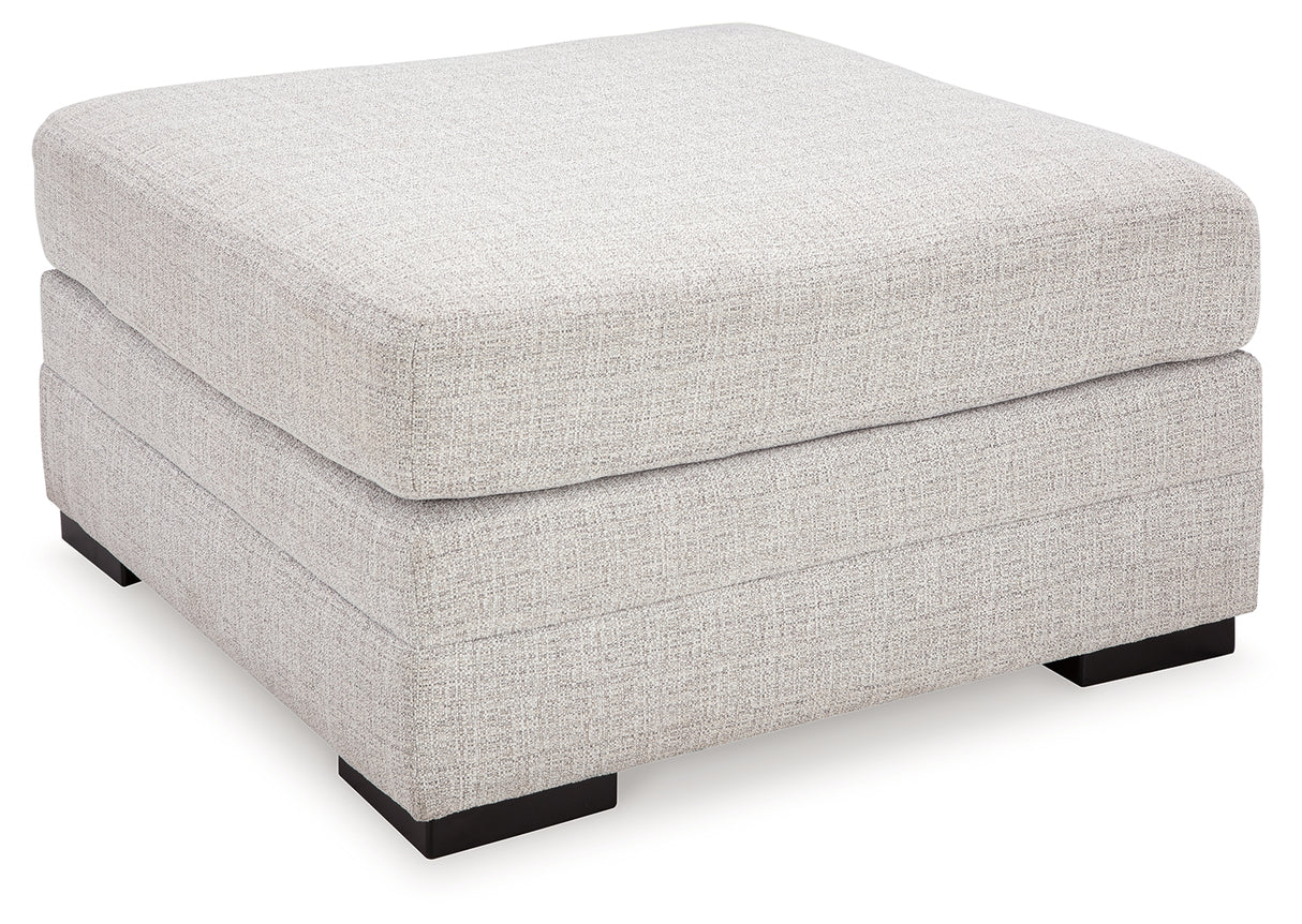 Koralynn Stone Oversized Accent Ottoman from Ashley Furniture - Luna Furniture