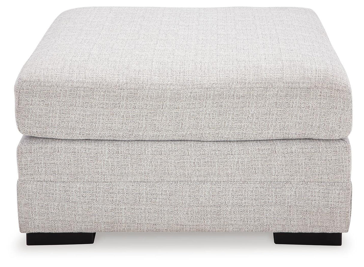 Koralynn Stone Oversized Accent Ottoman from Ashley Furniture - Luna Furniture