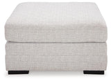 Koralynn Stone Oversized Accent Ottoman from Ashley Furniture - Luna Furniture