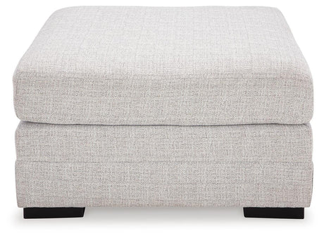Koralynn Stone Oversized Accent Ottoman from Ashley Furniture - Luna Furniture