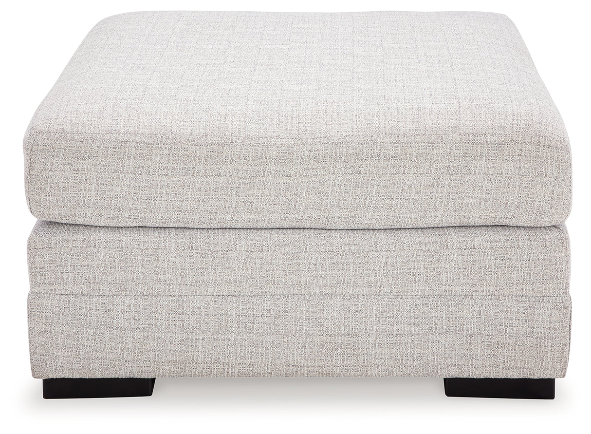 Koralynn Stone Oversized Accent Ottoman from Ashley Furniture - Luna Furniture