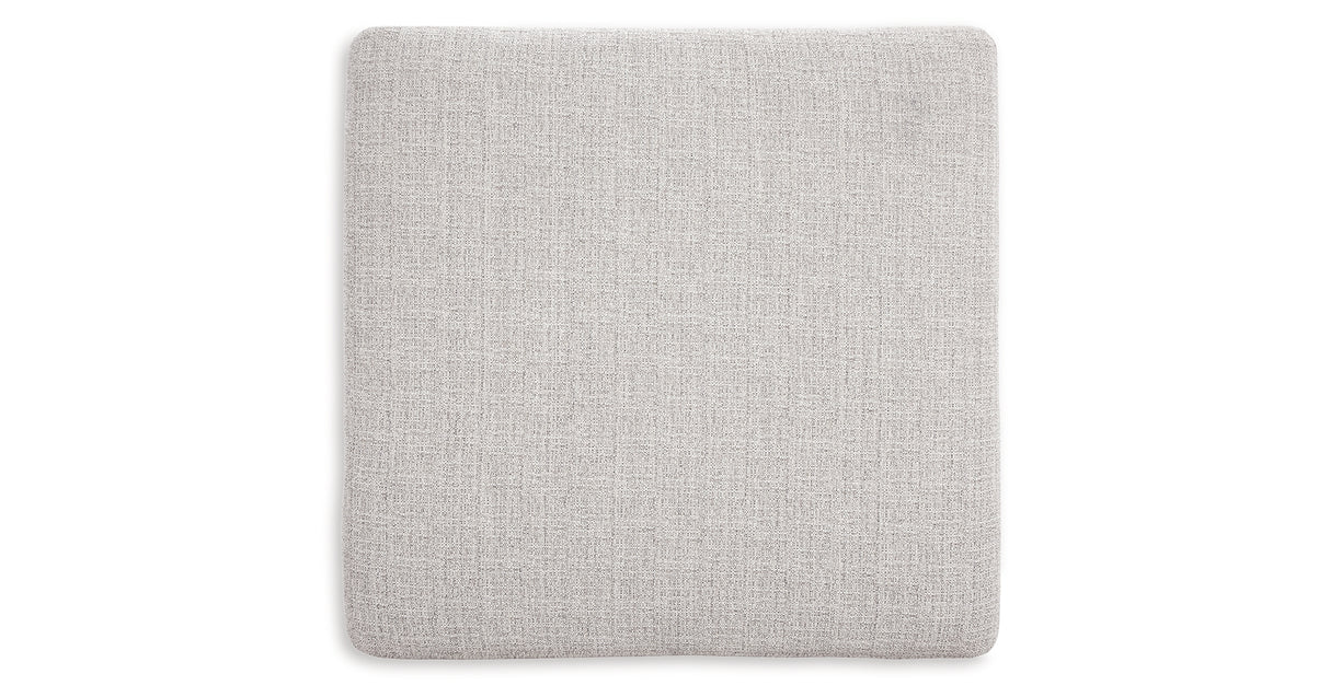 Koralynn 3-Piece Sectional with Ottoman in Stone from Ashley Furniture - Luna Furniture
