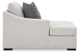 Koralynn Stone Left-Arm Facing Corner Chaise from Ashley Furniture - Luna Furniture