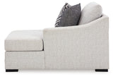 Koralynn Stone Right-Arm Facing Corner Chaise from Ashley Furniture - Luna Furniture
