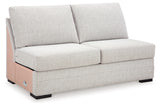 Koralynn Stone Armless Loveseat from Ashley Furniture - Luna Furniture