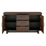 Franco Walnut Dining Server from Homelegance - Luna Furniture