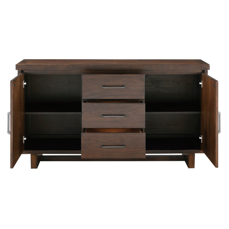Franco Walnut Dining Server from Homelegance - Luna Furniture