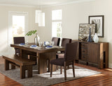 Sedley Walnut/Rustic Black Cocktail Table from Homelegance - Luna Furniture