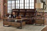 Sedley Walnut/Rustic Black File Cabinet from Homelegance - Luna Furniture