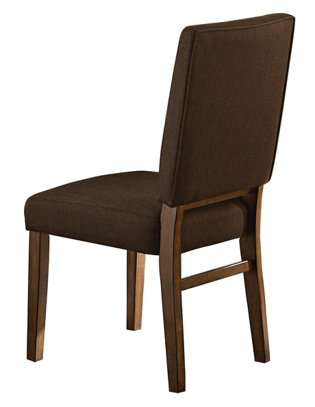Sedley Walnut/Rustic 5-Piece Extendable Dining Set from Homelegance - Luna Furniture